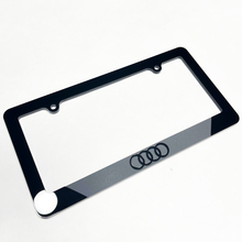 Anillos Vehículo La placa de matrícula cubre la decoración de marcos para Audi 2
 5