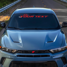 Vinilo adhesivo para parabrisas con letras personalizadas Hornet para Dodge Hornet_3