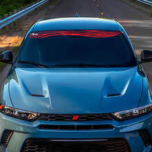 Pegatina de calcomanía de banner de ripe de parabrisas de ola: gráficos de vinilo personalizados para esquivar Hornet
 3