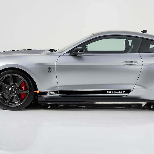 SUPER Snake Shelby Rocker Panel Decals para Musclecar Musclecarmodel

