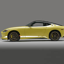 Kit de calcomanía de rayas a cuadros lateral de Nismo para Nissan Z GT4
 2