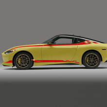 Kit de calcomanía de rayas a cuadros lateral de Nismo para Nissan Z GT4
 3