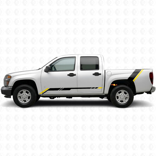 Tiras de Vinilo para Puerta y Lateral de Cama Rising Accent para Chevrolet Colorado 1ª Generación 2004-2012