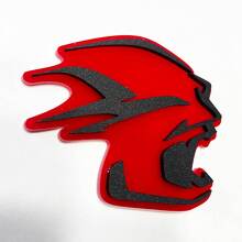 Insignia personalizada Banshee 3D para Dodge Charger Daytona_3