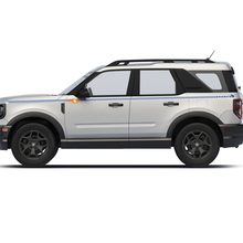 Puertas laterales rayas de pino para calcomanías laterales de Ford Bronco pegatinas
 3
