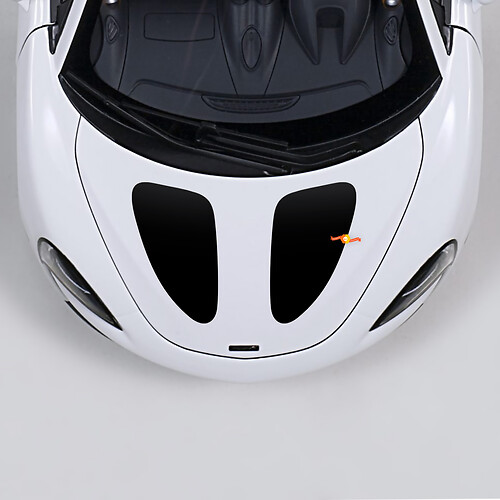 McLaren 570S Spider Hood Ventily Style Graphics Vinyl Decal Sticker
