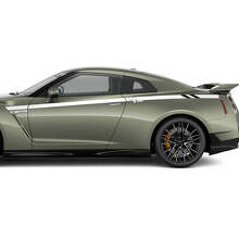 Kit de Calcomanías de Rayas en Puertas Laterales Bedside Racing para Nissan GT-R 3