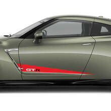 Vinilo Adhesivo Lateral con Franja Geométrica GT-R para Nissan GT-R_3