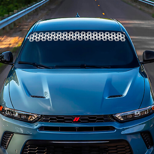 Pegatina de calcomanías de banner de panal de miel de parodia: gráficos de vinilo personalizados ajustados para esquivar Hornet 3
