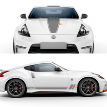 Nissan Nismo 370z Caperina Ladera de capucha Cechera de vinilo Gráfico Kit
 2