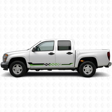 Vinilos a Rayas de Cuadros para Puertas y Paneles Laterales para Chevrolet Colorado 1ª Generación 2004-2012_4