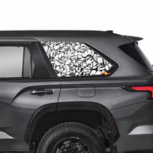 Dispal de ventana lateral de flores para Toyota Sequoia TRD Pro
 2