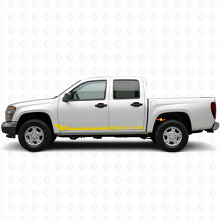 Vinilos de Tiras en Panal para Puertas y Paneles Laterales para Chevrolet Colorado 1ª Generación 2004-2012_3