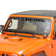 Ventajero del parabrisas Jeep Ecodiesel gráfico de calcomanía de vinilo Sticulante 5
 3