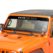 Ventajero del parabrisas Jeep Ecodiesel gráfico de calcomanía de vinilo 6
 2