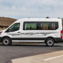 Calcomanías de rayas laterales de vinilo de Ford Transit 3
 2