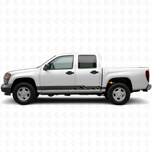 Vinilos en Rayas Angulares para Puertas y Paneles Laterales para Chevrolet Colorado 1ª Generación 2004-2012_2