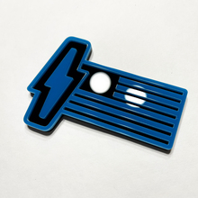 Ford 150 Lightning US Flag 3d Insignia - Insignias de guardabarros personalizadas emblema rojo y negro
 3