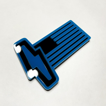 Ford 150 Lightning US Flag 3d Insignia - Insignias de guardabarros personalizadas emblema rojo y negro
 4