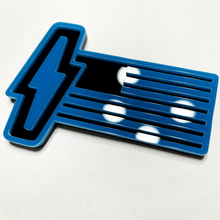 Ford 150 Lightning US Flag 3d Insignia - Insignias de guardabarros personalizadas emblema rojo y negro
 5