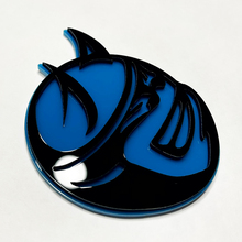 Insignia 3D personalizada Drag Bee Demon Dodge Charger Challenger Logo Fender Insignias Emblema Red and Grey
 5
