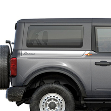 Calcomanías de rayas laterales de la parte trasera para Ford Bronco
 3