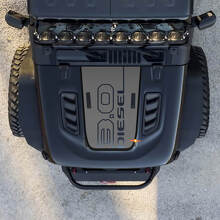 Patinas de calcomanía de vinilo gráfica de Jeep diesel 3.0
 2