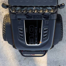 Patinas de calcomanía de vinilo gráfica de Jeep diesel 3.0
 4