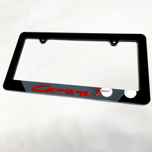 Porsche Carrera t Vehículo La placa de la placa cubre la decoración de los marcos
 4