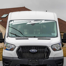 Calcomanías de rayas laterales de vinilo de Ford Transit 3
 2