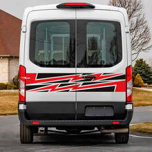 Calcomanía de Vinilo Gráficos para Puertas Traseras Lightning 2 para Musclecar Transit 3