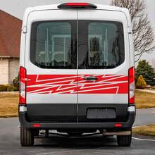 Gráficos en vinilo para puertas traseras Lightning Pegatina para Musclecar Transit 3