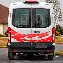 Calcomanía de Vinilo Gráficos Abstractos para Puertas Traseras 3 para Musclecar Transit 3