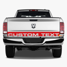 Calcomanía de vinilo personalizada para la franja del portón trasero para Dodge Ram 1500 Power Wagon_2