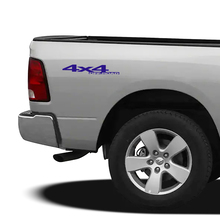 2 Dodge Ram 4x4 fuera de la carretera Power Wagon Camión Vinyl Decals Pegatinas
 3