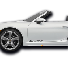 Combinar pegatinas de Porsche Boxster S Puertas de Porsche Palabra de calcomanía lateral
 4