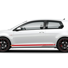 Kit de diseño de carreras de puerta lateral de calcomanías para Volkswagen Golf Clubsport S
 3