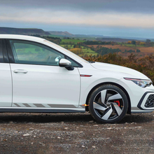 Kit de diseño de carreras de puertas laterales de Decal Stripes para Volkswagen Golf Gti Clubsport
 2