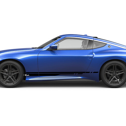 Kit de calcomanía de rayas laterales para Nissan Z Sport
