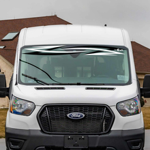 Calcomanía de vinilo de parabrisas Ford Transit Tribal Stripes 3
 3