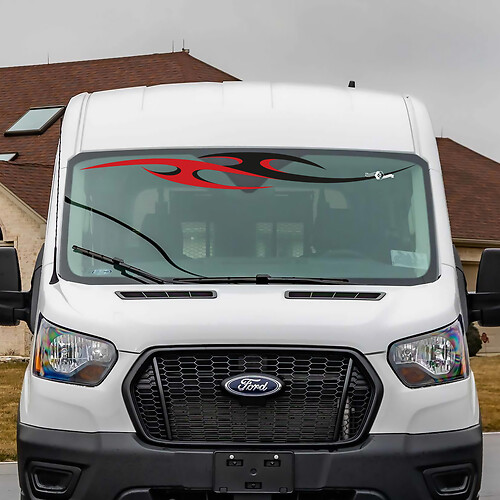 Calcomanía de vinilo Ford Transit Tribal Stripes Cabrisetas 4
