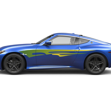 Kit de calcomanía a cuadros de rayas laterales para Nissan Z Sport
 2