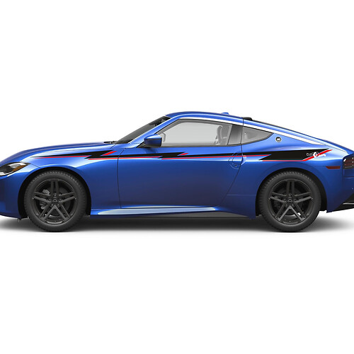 Kit de calcomanía de estilo Sing Stripe Z para Nissan Z Sport
