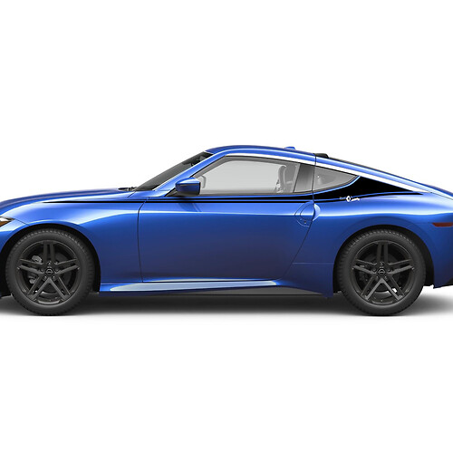 Kit de calcomanía de puertas de acento lateral para Nissan Z Sport
