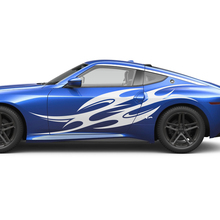 Kit de calcomanía de puertas de gráficos tribales de mosca lateral para Nissan Z Sport
 2