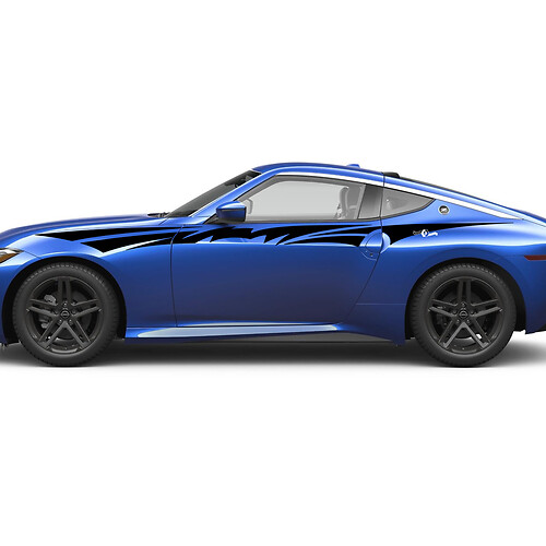 Kit de calcomanía de puertas de gráficos tribales de mosca lateral para Nissan Z Sport
