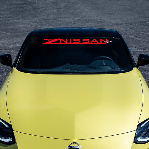 Cabrionero z Sticulante de calcomanía de rayas para Nissan Z Sport
