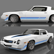Kit de rayas de calcomanías vintage retro para 1980 1981 Chevrolet Camaro Z28 2
 2