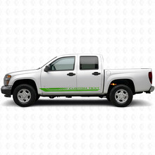 Vinilos de Rayas Personalizadas para Marco de Puerta y Paneles Laterales para Chevrolet Colorado 1ª Generación 2004-2012_6