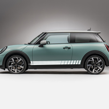 Dispal de gráficos de rayas de carreras laterales para Mini Cooper S
 2